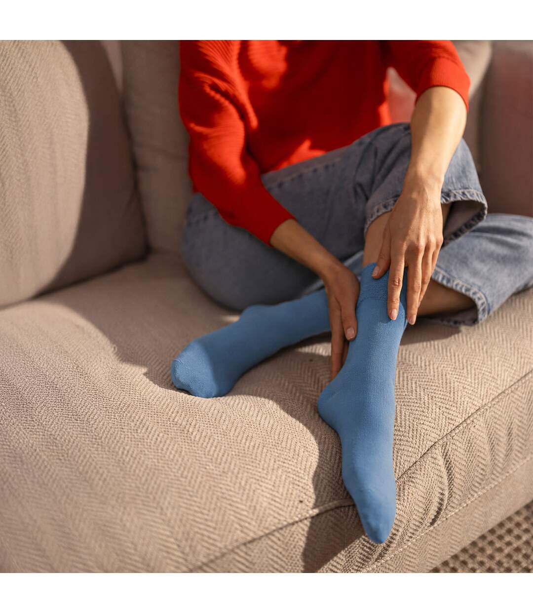Gentle Grip - Femme 5 Paires Chaussettes Confort Douces Extensibles-5