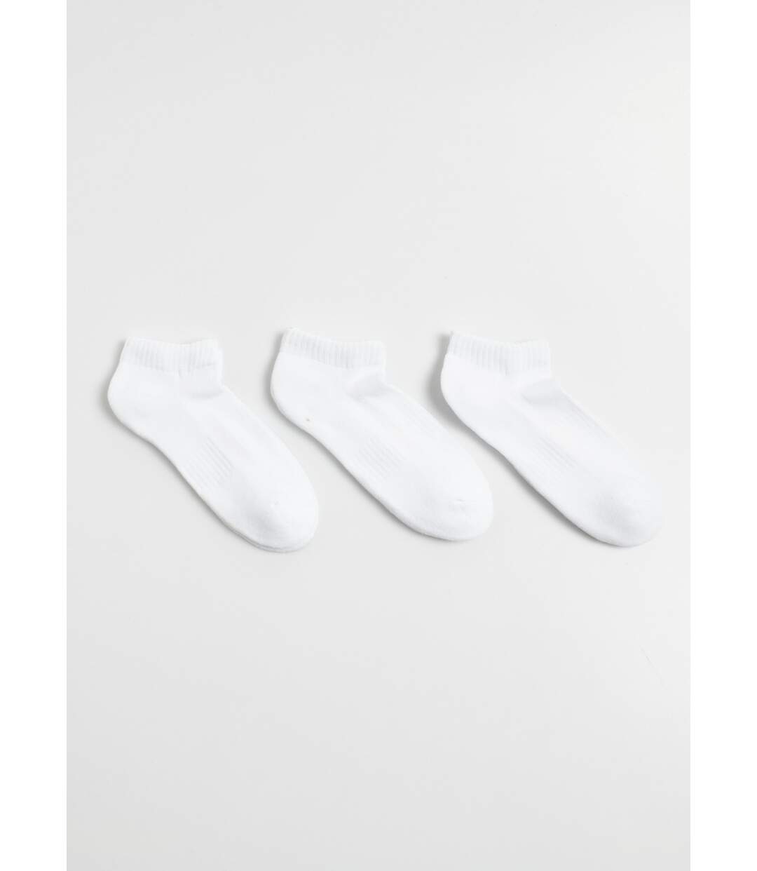 Lot de 3 Socquettes bouclette, clair-2