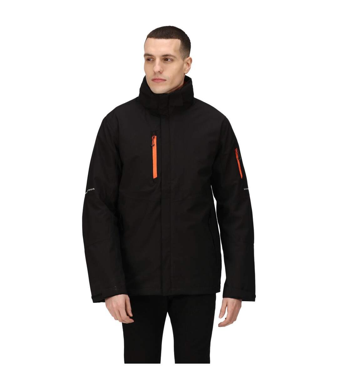 Veste Softshell X-pro Exosphere Homme Noir Orange Vif Regatta-2