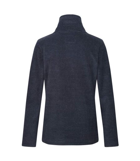 Womens/ladies Solenne Fleece Navy Silver Regatta