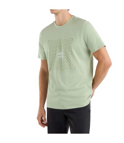 Mens Ftbl Graphic T-shirt Frosty Green Umbro