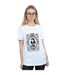 Disney Womens/Ladies Alice In Wonderland Frame Cotton Boyfriend T-Shirt (Blanc) - UTBI8501-2