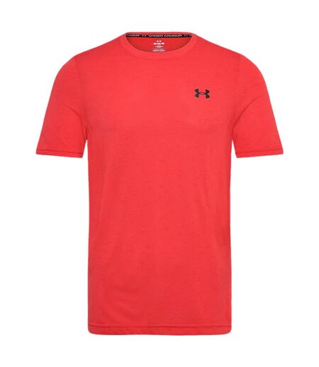 Mens Vanish Seamless T-shirt Venom Red Under Armour