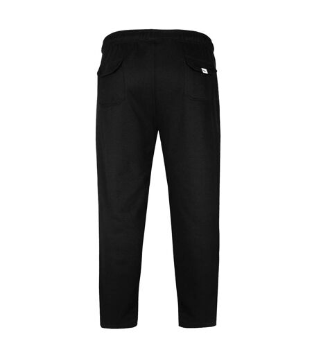 Duke Mens Kingsize Rory Lightweight Fleece Jogging Bottoms (Black) - UTDC135