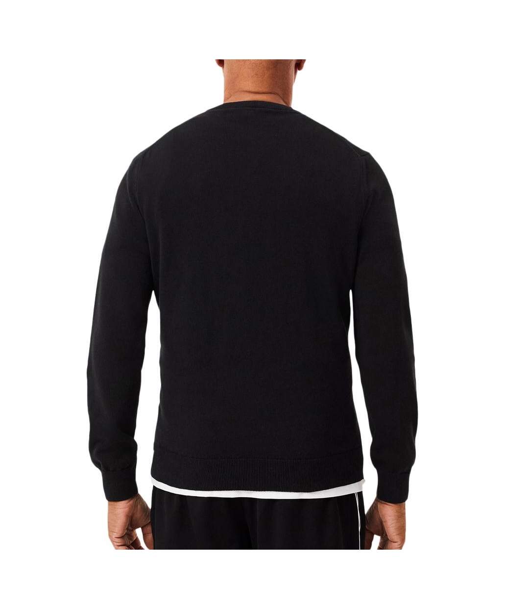 Pull Noir Homme Lacoste AH2183 - 3XL-2