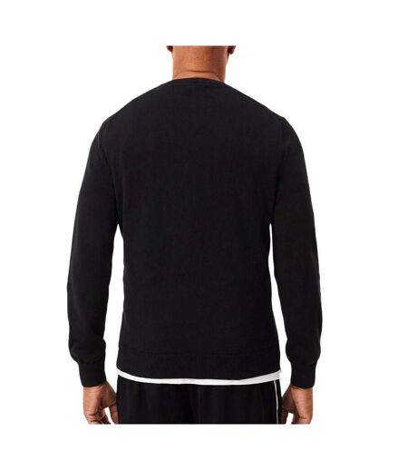 Pull Noir Homme Lacoste AH2183 - 3XL