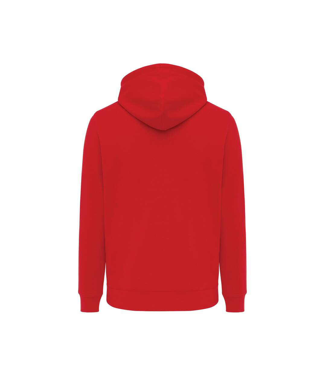 Unisex Adult Rila Recycled Cotton Lightweight Hoodie Red Iqoniq-3
