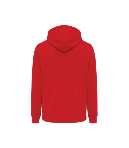 Unisex Adult Rila Recycled Cotton Lightweight Hoodie Red Iqoniq