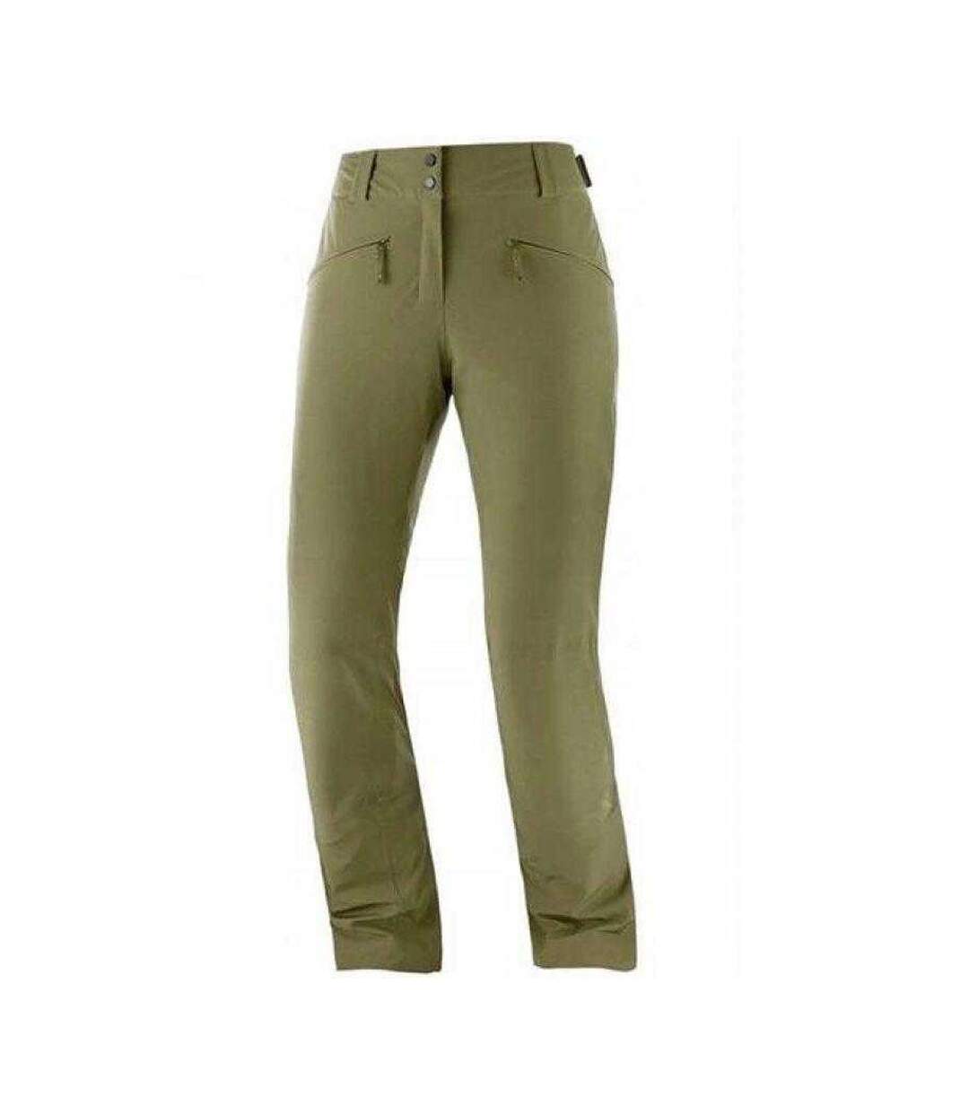 Pantalon De Snowboard Edge Femme Vert Salomon-1