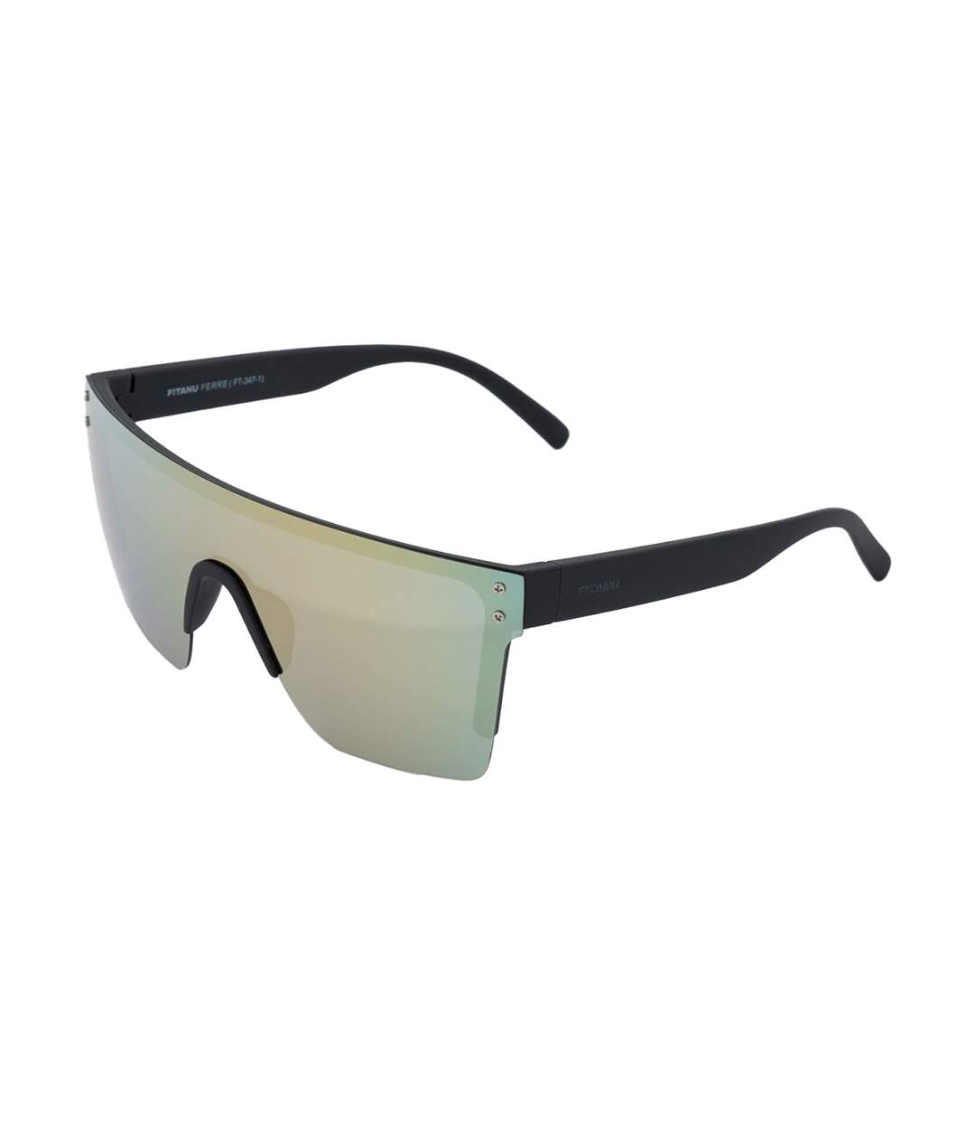 Lunettes De Soleil Ferre Adulte Taille Unique Noir Vert Fitanu-1