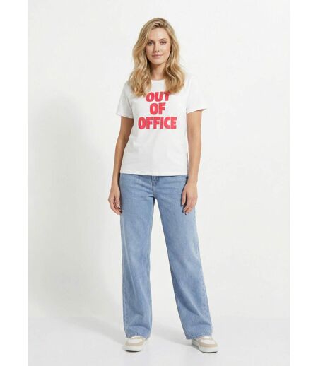 T-shirt fun inscription Out of office