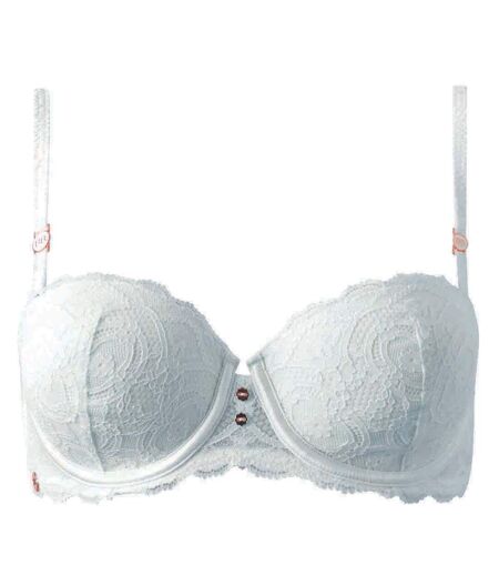 Soutien-gorge ampliforme coques moulées blanc Confidentielle