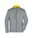 Veste Softshell Homme Jaune Foncé Chiné James And Nicholson-1