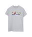 Disney Femme/Les femmes La petite sirène sous la mer - T-shirt boyfriend en coton (Gris sportif) - UTBI31176-1