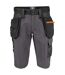 Short À Poches Homme Gris Projob-1