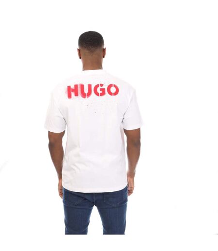 Mens Mexico Graphic T-shirt White Hugo