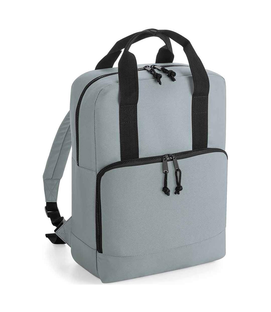 Sac à dos taille unique gris Bagbase-1