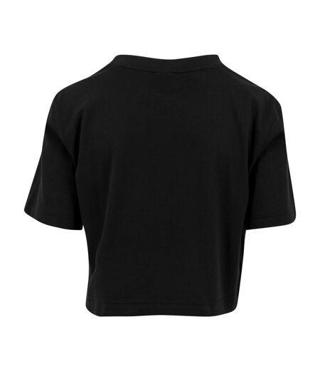 T-shirt Court Femme Noir Urban Classics
