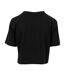 T-shirt Court Femme Noir Urban Classics-2