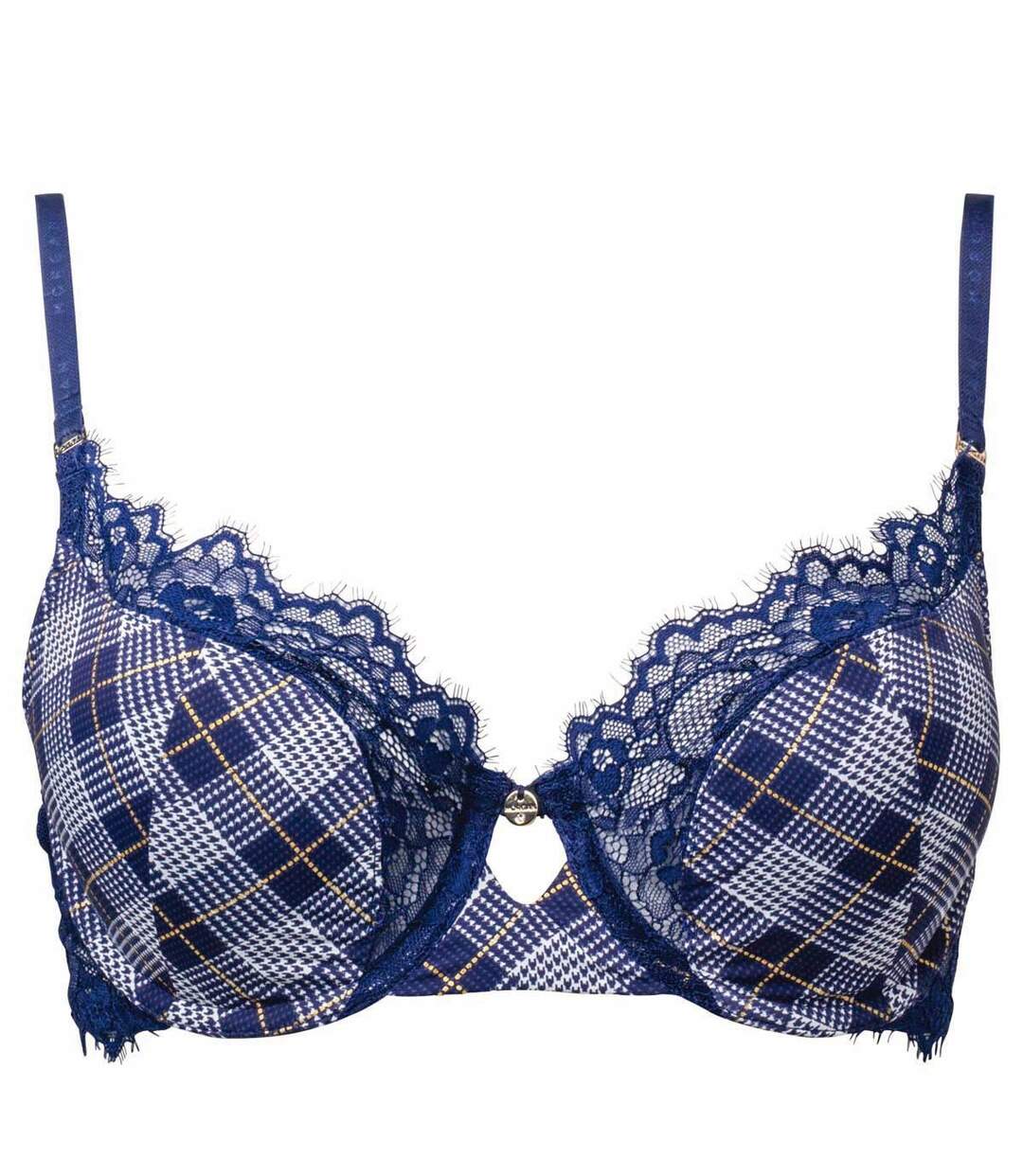 Soutien-gorge ampliforme bleu marine Fanny