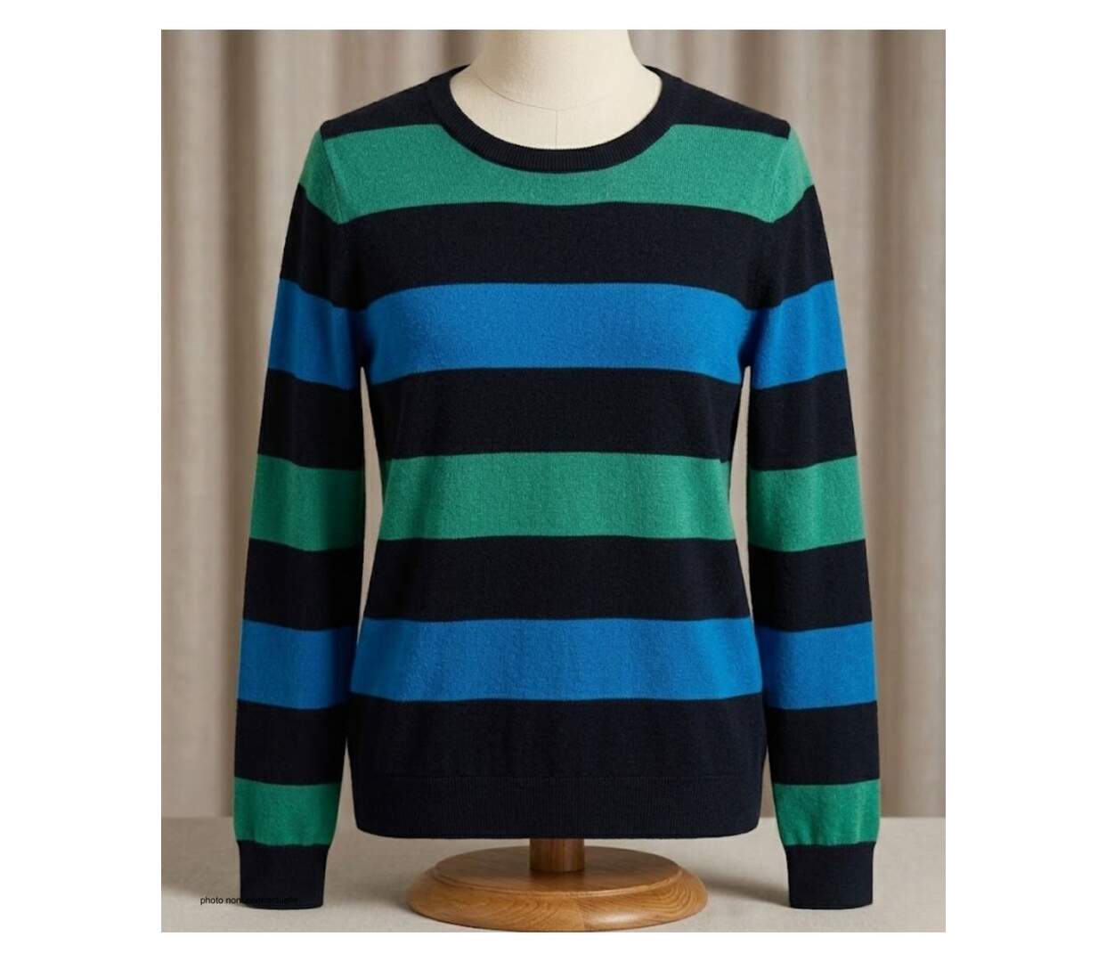 MAYFLOWER PAGODE2N - Pull large rayure en pur coton pour un confort absolu au quotidien-3