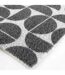 Tapis d'Entrée Demi-Lune Cosmix 45x75cm Gris-2