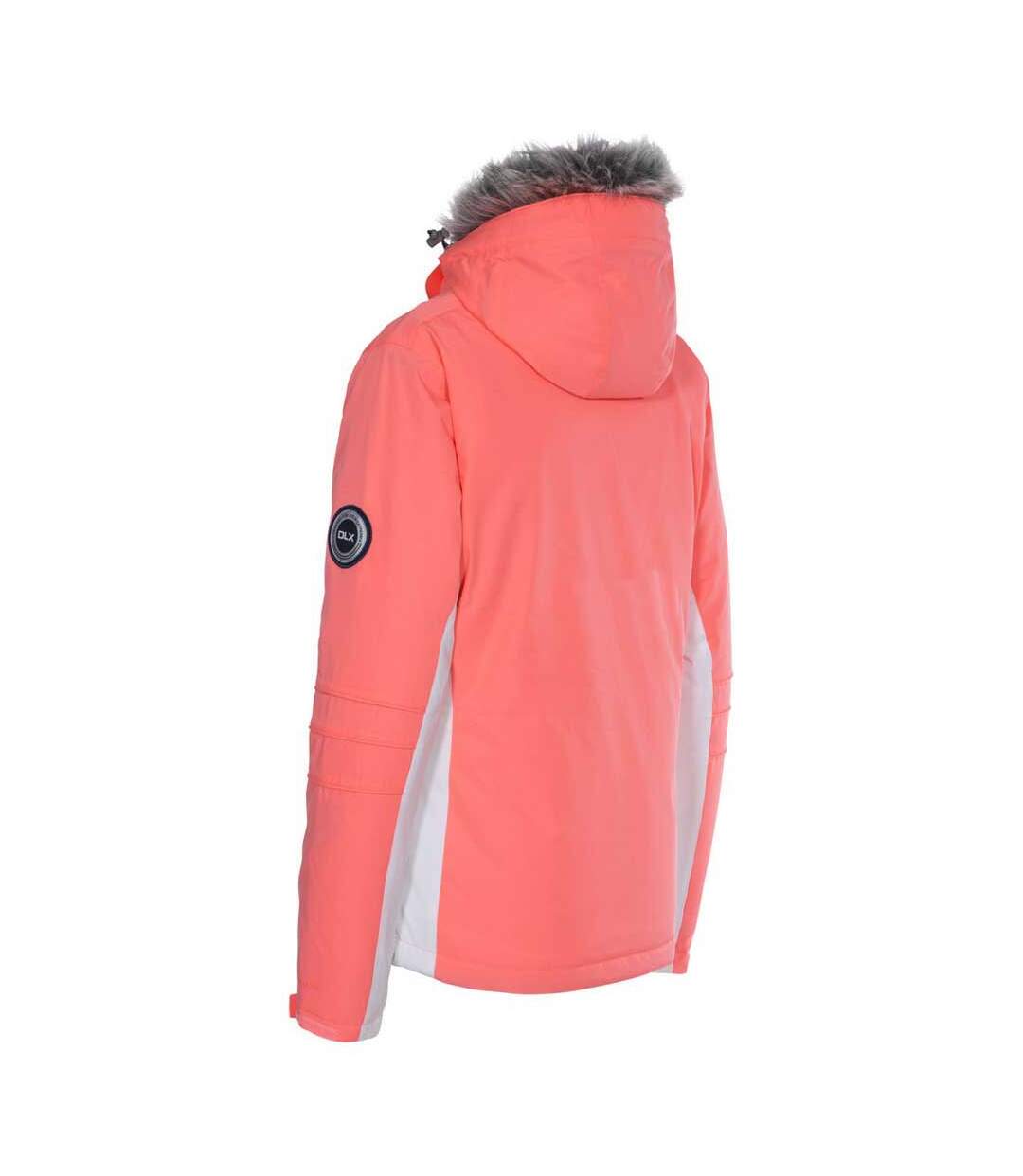 Trespass Womens/Ladies Sandrine Waterproof Ski Jacket (Neon Coral) - UTTP4850