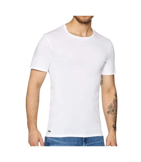 x3 t-shirt blanc homme lacoste th3321