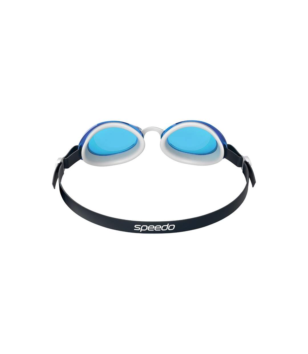 Lunettes De Natation Jet 2.0 Adulte Bleu Blanc Charbon Speedo-3