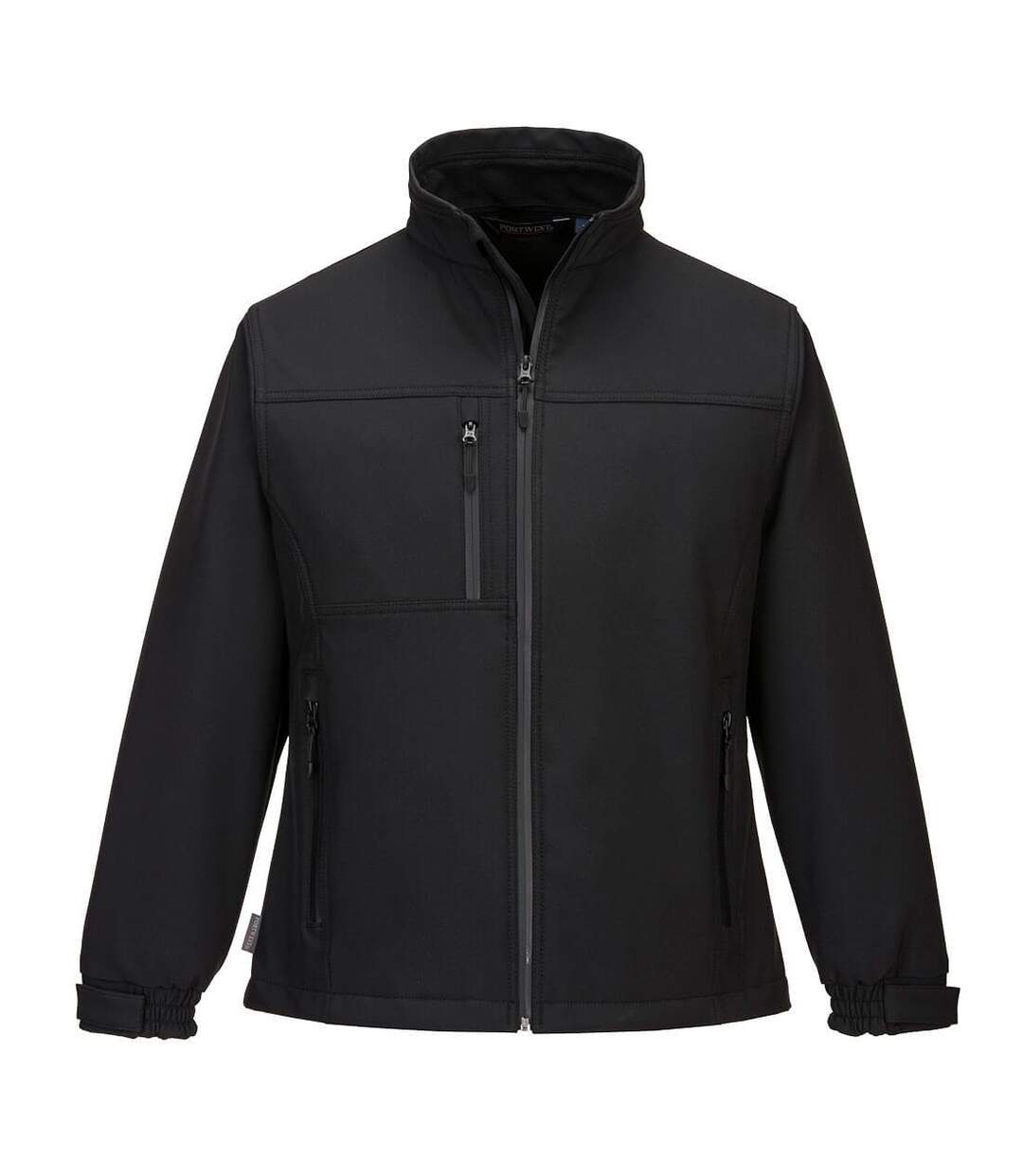 Veste softshell charlotte femme noir Portwest-1