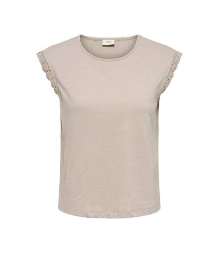 T-Shirt beige femme jdy salva