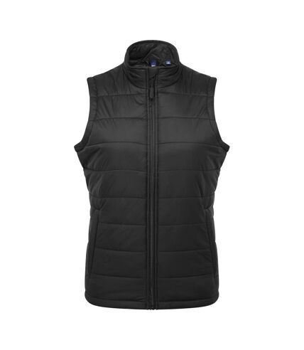 Premier Womens/Ladies Recyclight Vest (Black)