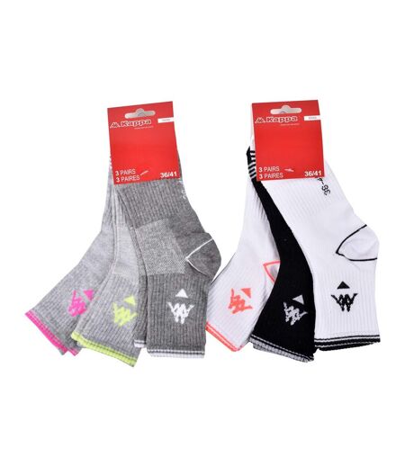 Chaussettes Femme QUARTER KAPPA - Pack de 6
