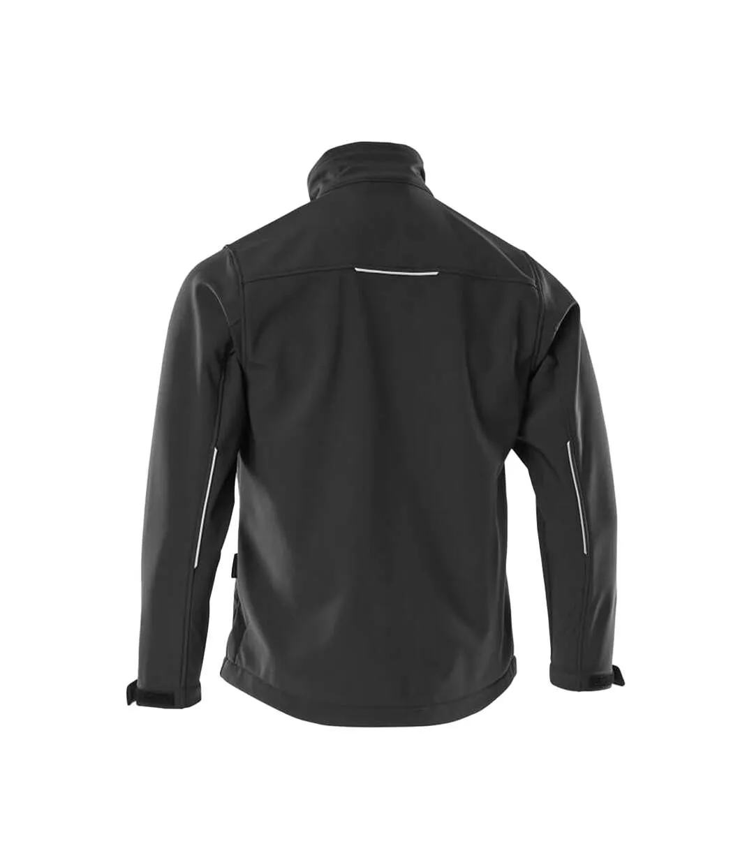 Mens Tampa Industry Soft Shell Jacket Black Mascot-2