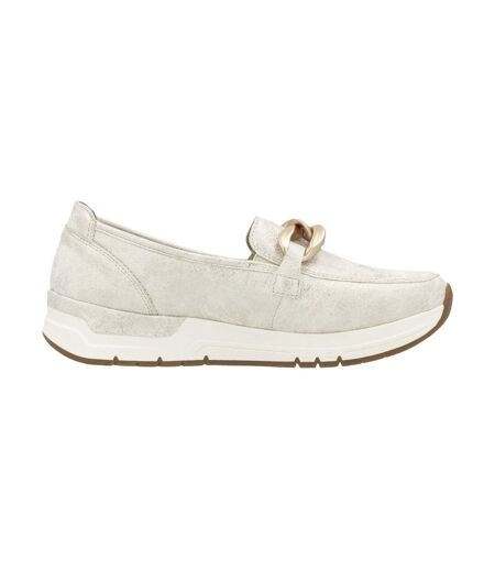 Mocassin Cuir Rieker Sheepsuede