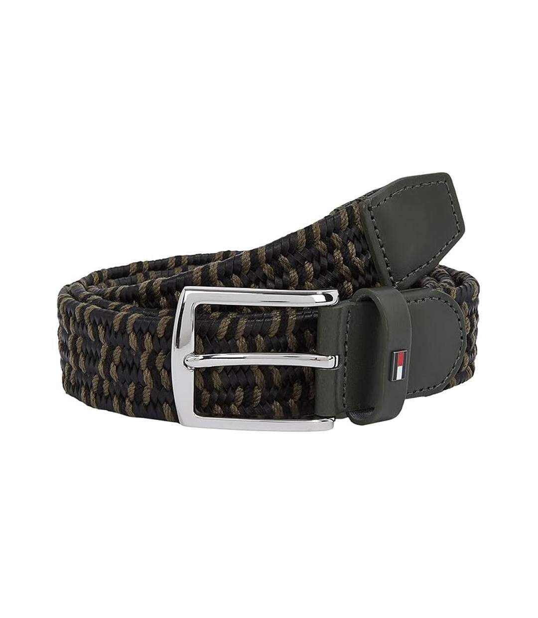 Ceinture marine/kaki homme tommy hilfiger dentons-1