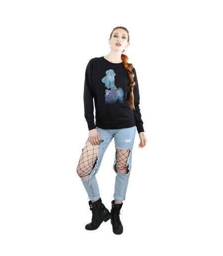 Disney Princess - Sweat CINDERELLA FILLED SILHOUETTE - Femme (Noir) - UTBI10061