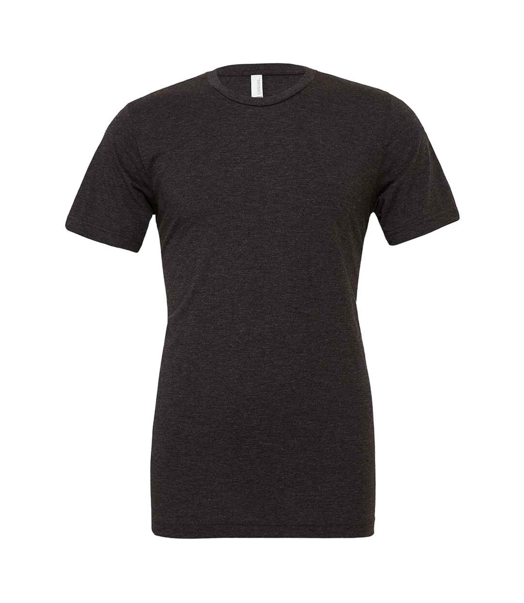 T-shirt manches courtes unisexe anthracite Bella + Canvas