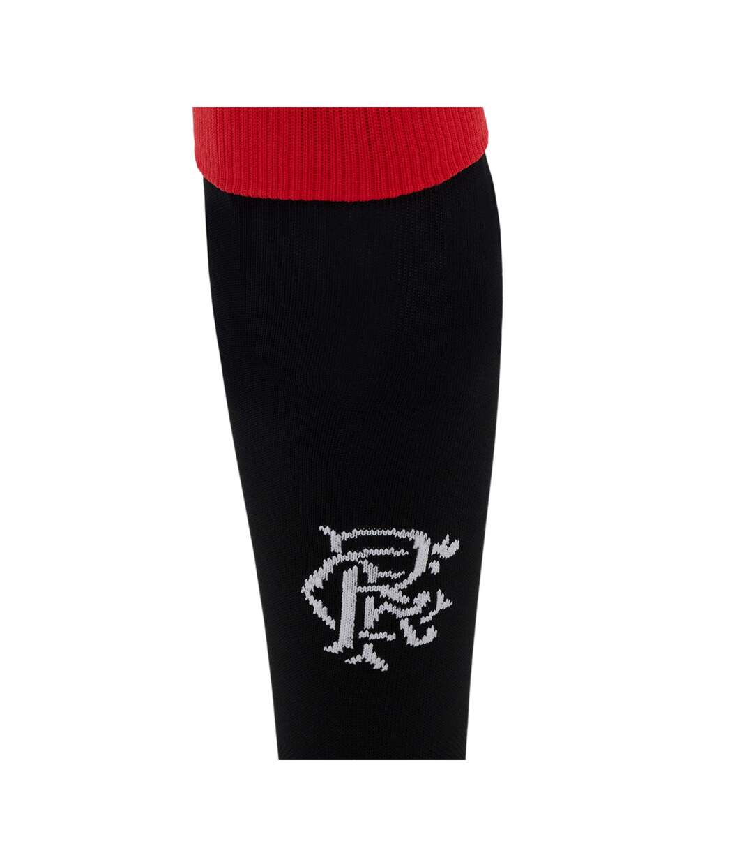 Mens 25/26 Rangers Fc Home Socks Caviar Flame Scarlet Umbro-2