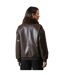 Blouson d'aviateur femme chocolat Principles