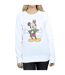 Disney - Sweat MICKEY MOUSE CHRISTMAS JUMPER - Femme (Blanc) - UTBI9100-3