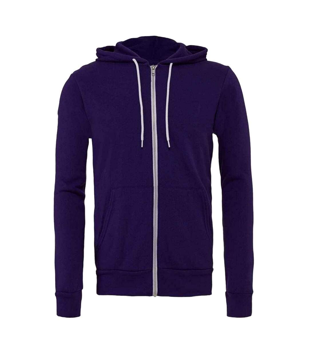 Veste à capuche adulte violet Bella + Canvas