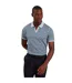 Mens Geometric Jacquard Collared Polo Shirt Dark Blue Ted Baker-4