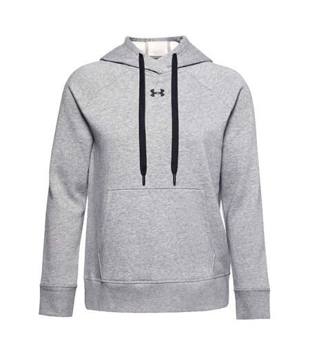 Sweat À Capuche Rival Femme Gris Under Armour