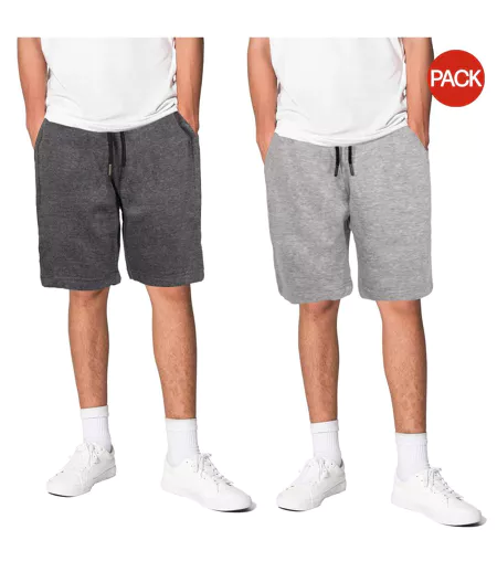 Shorts Homme Charbon Gris Clair Keanu
