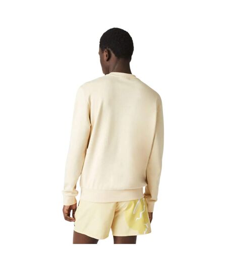 Sweat Homme Jaune Lacoste