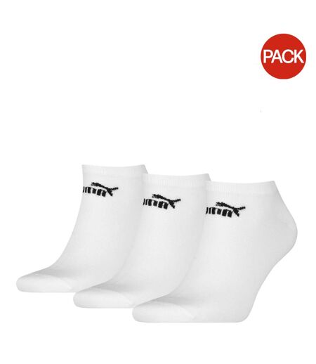 Socquettes Style Logo Adulte Blanc Puma