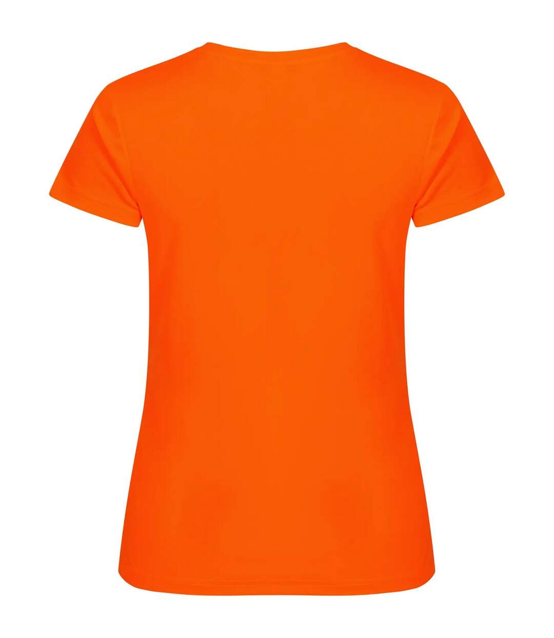 T-shirt Basic Active Femme Orange Fluo Clique-2