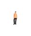 Womens/ladies Jenita Half Zip Raglan Sweatshirt Orange Ziener-1