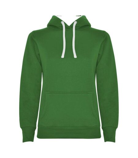 Sweat Urban Femme Vert Kelly Blanc Roly